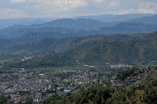The main town at the frontier district of Poonch in India's Jammu region