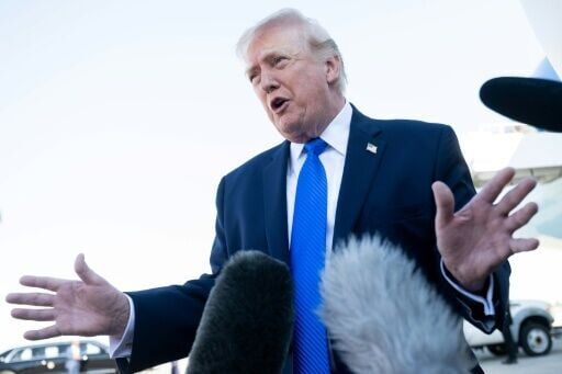 US President Donald Trump did not disclose the identity of the person