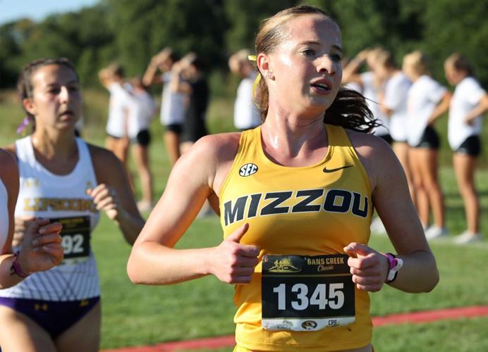 Mizzou’s Natalie Barnard runs in the Gans Creek Classic (copy) (copy)