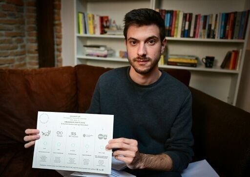 First time voter Hunor Toth wants a 'real change'