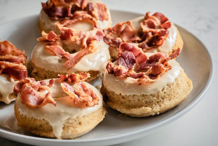 Maple bacon donuts