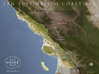SLO Coast map