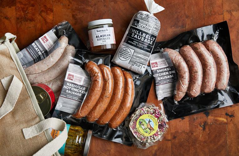 Smoking Goose sausages