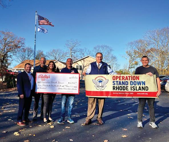 Tony Rohrer Bally’s RI writes check for Johnston-based OSDRI | News ...