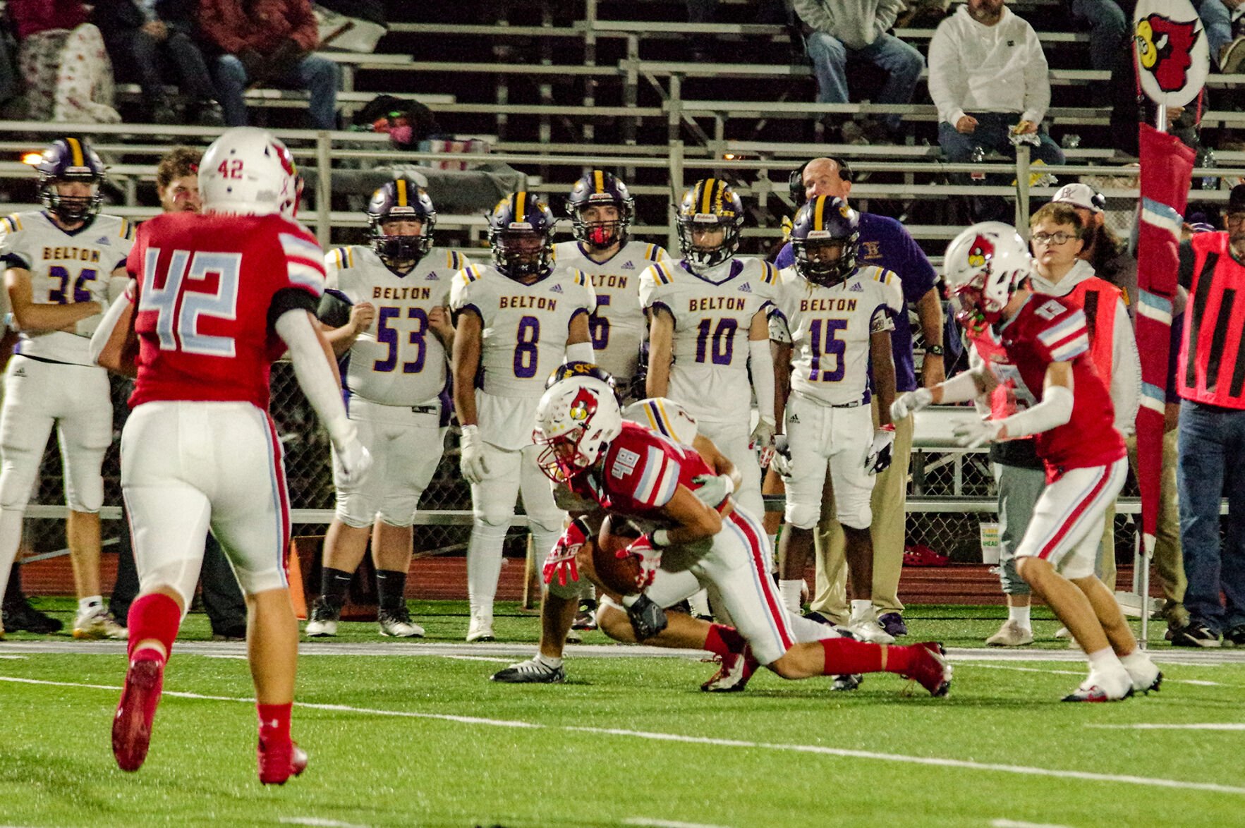 Webb City Cardinals Dominate Belton Pirates in Class 5, District 7 Semifinal Game