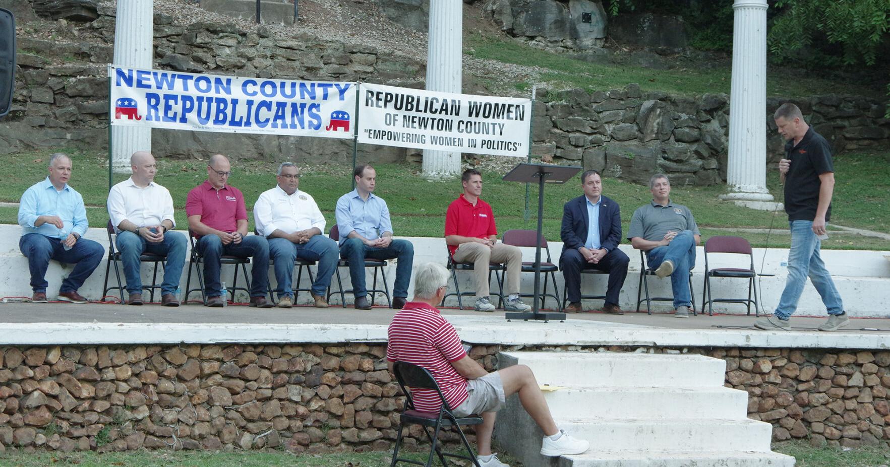 GOP candidates gather at Neosho watermelon feed to stump for votes - Vimarsana News