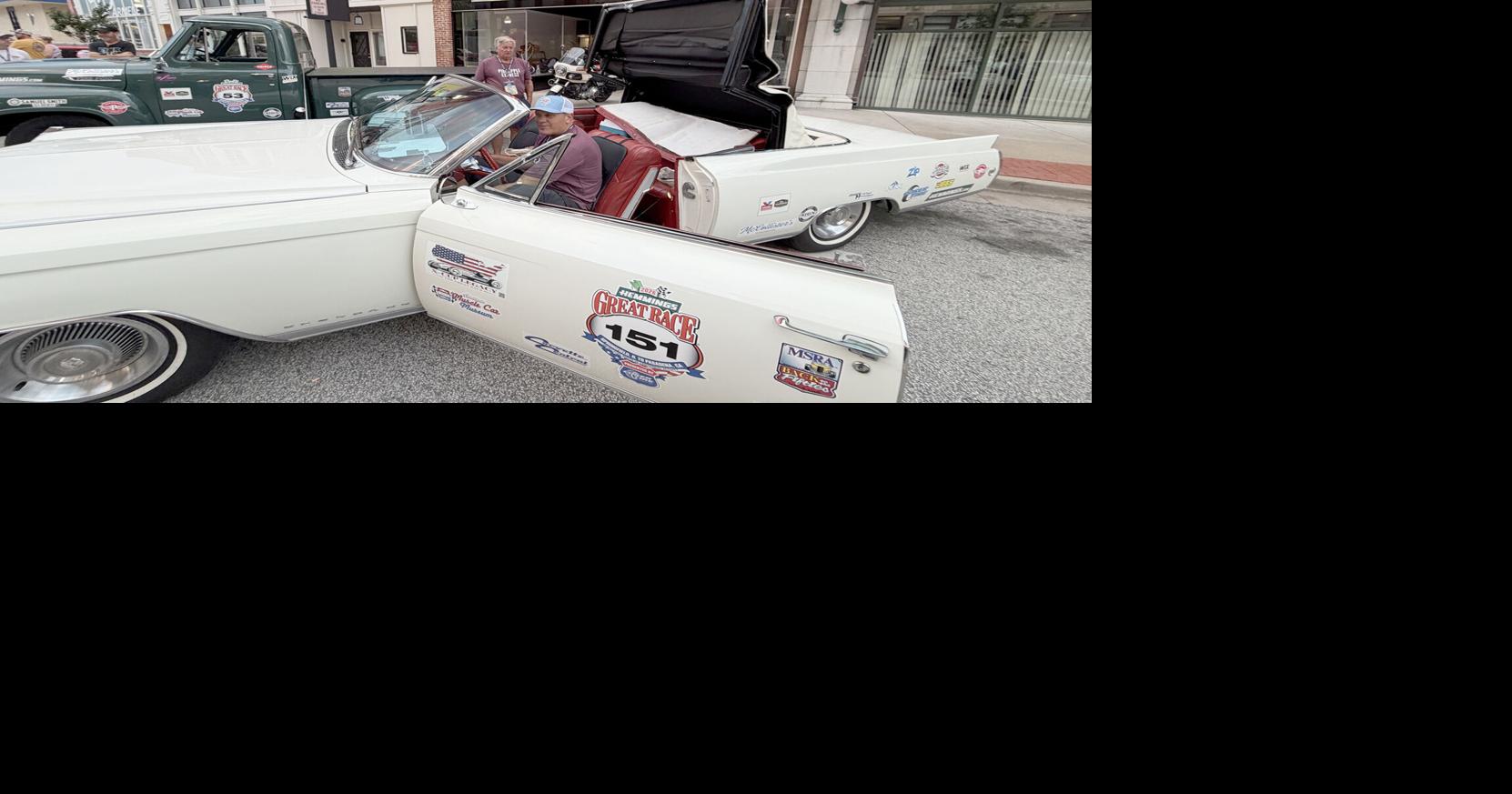 Vintage cars of 2026 Hemmings Great Race stop in Joplin