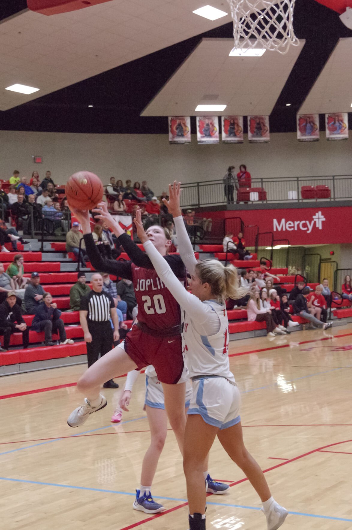 b City Lady Cardinals Secure Victory Over Joplin Eagles with Mallory