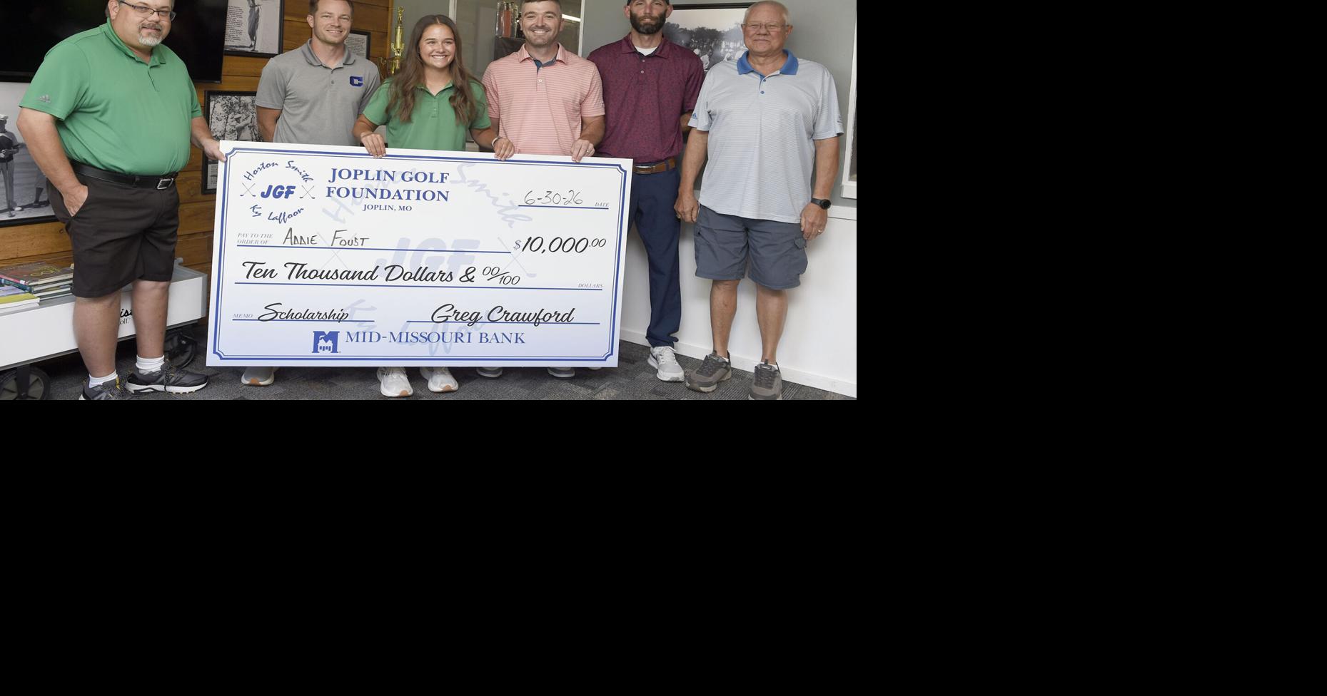 Foust earns Joplin Golf Foundation scholarship