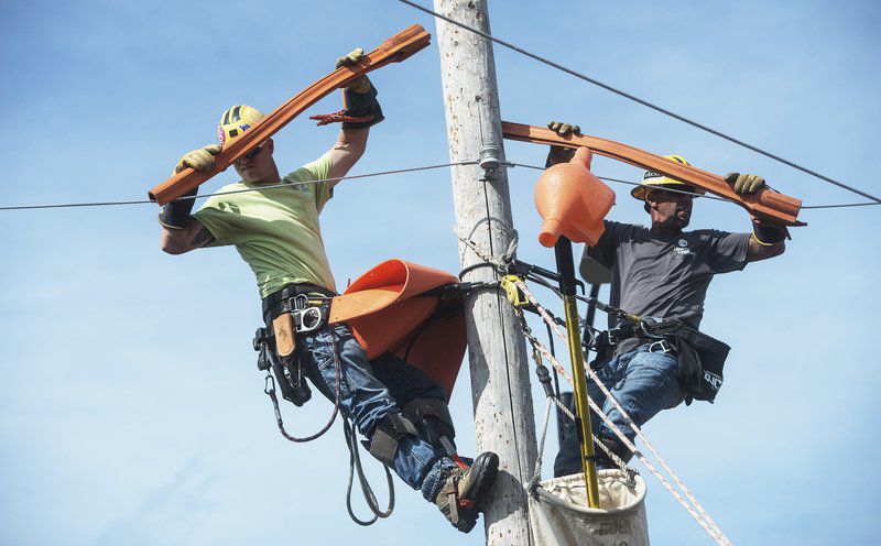 WFPD reportedly find man cutting wire from utility pole