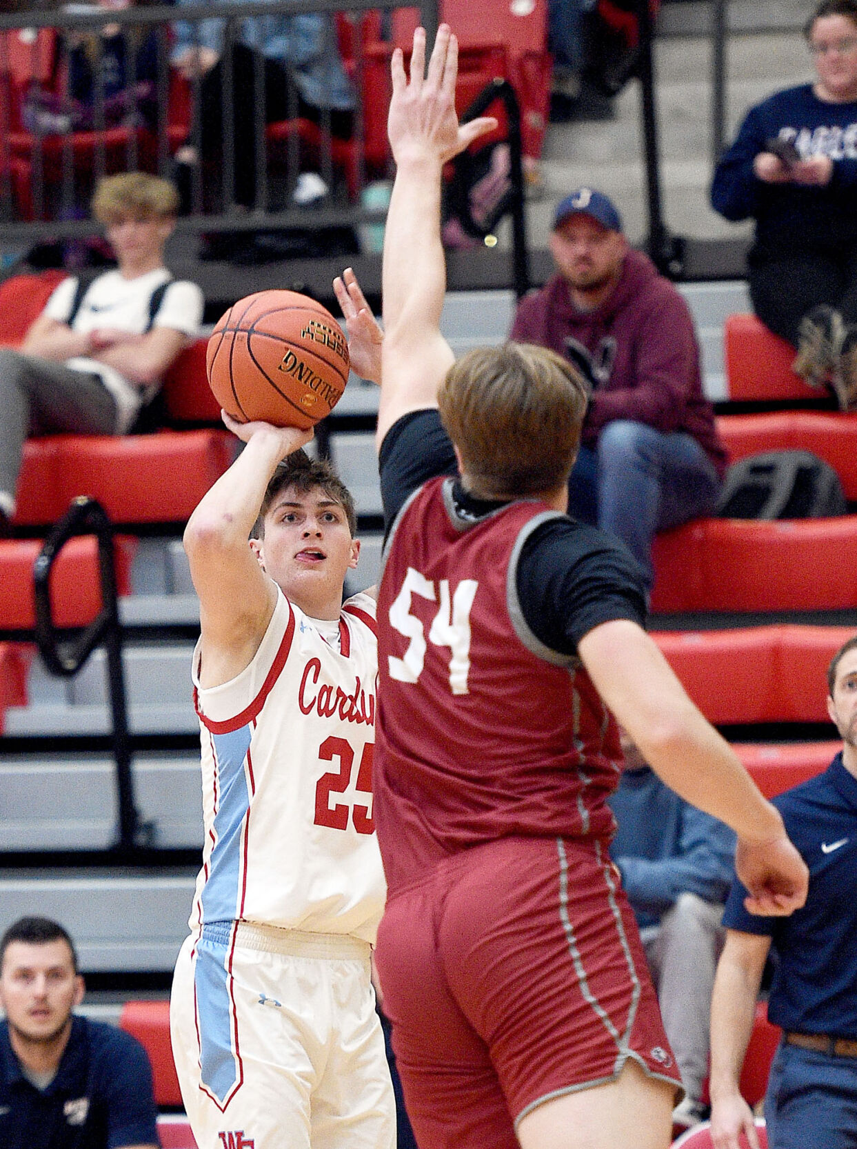 Webb City High School Cardinals Victorious Over Joplin Eagles in 73-43 Central Ozark Conference Matchup