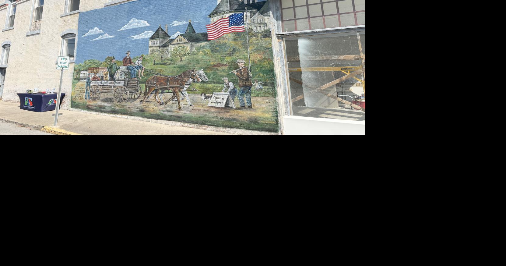 Vision Carthage, community celebrate another restored mural