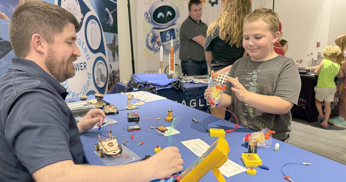 Exploreum holds annual STEAM Day indoors for the first time