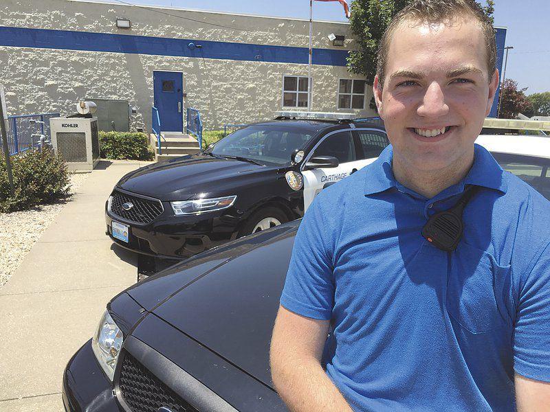 Job training 17yearold joins Carthage police Local News