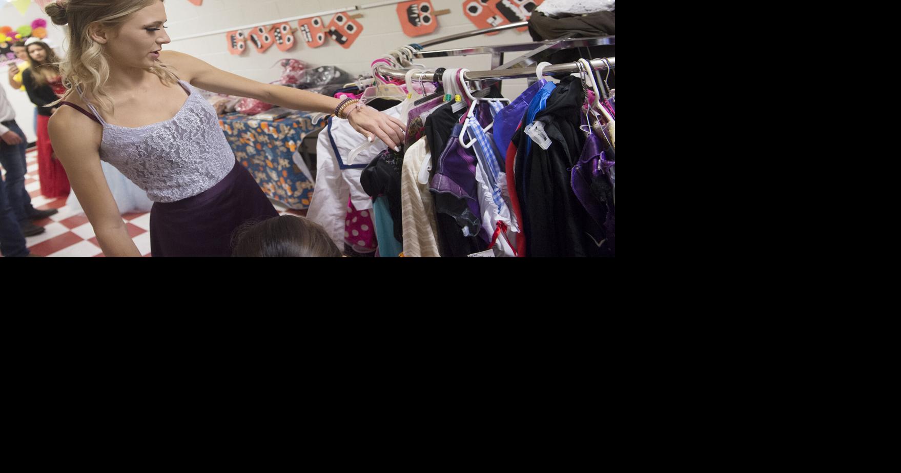 High school student helps kids find Halloween costumes Local News