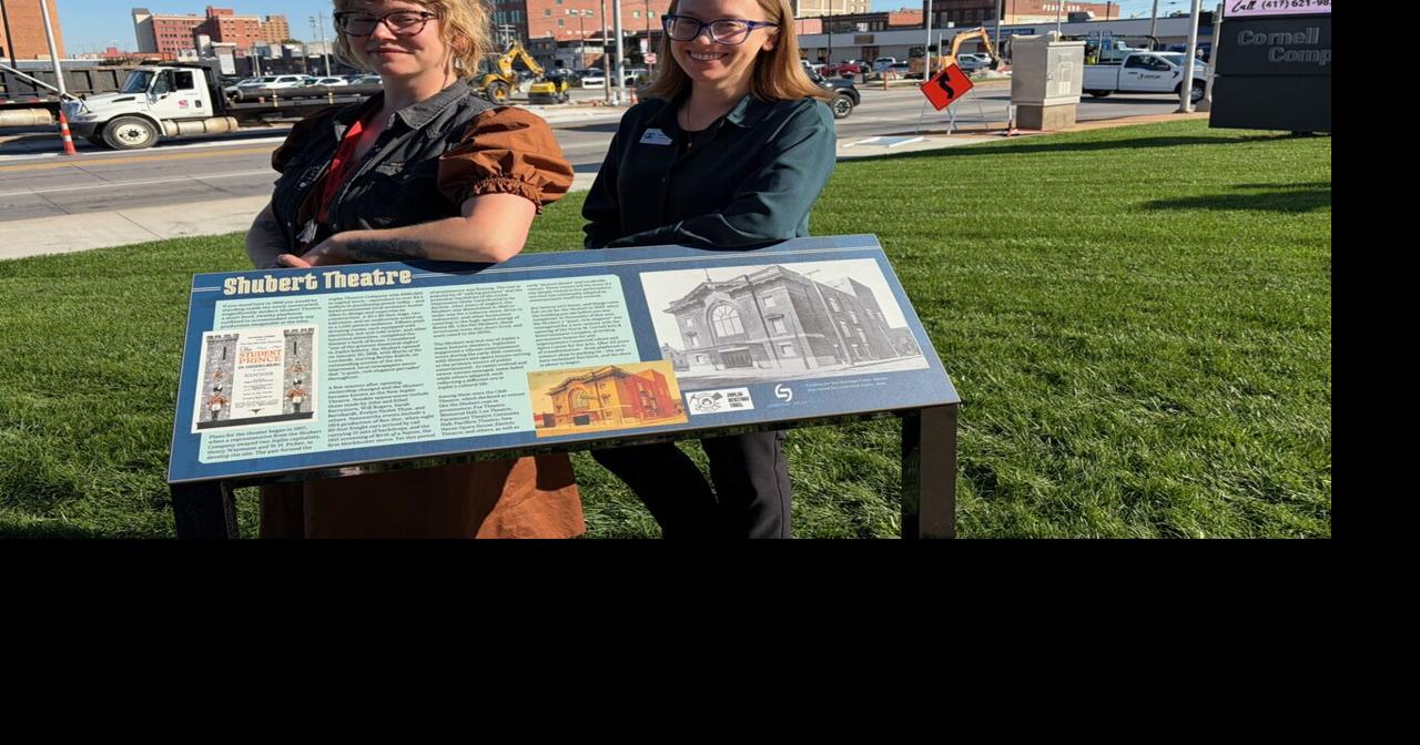 Leadership Joplin provides Heritage sign at site of former Shubert Theater