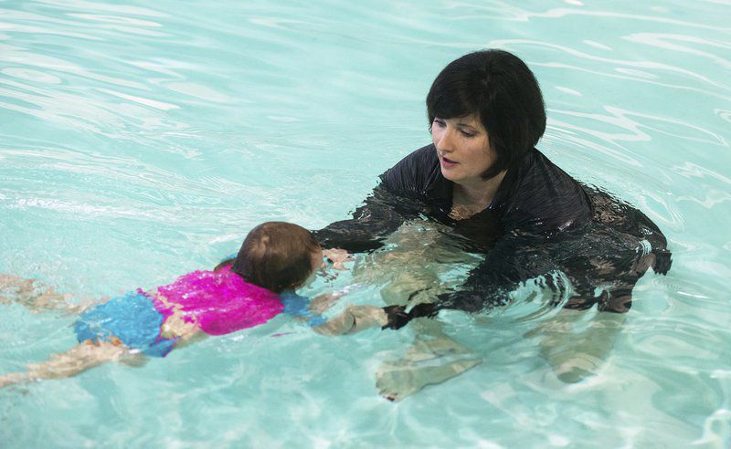infant self rescue swimming