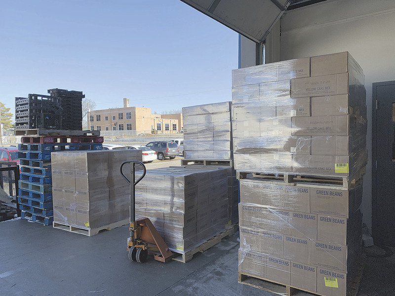 Huge donation fills warehouse of local church charitable organization