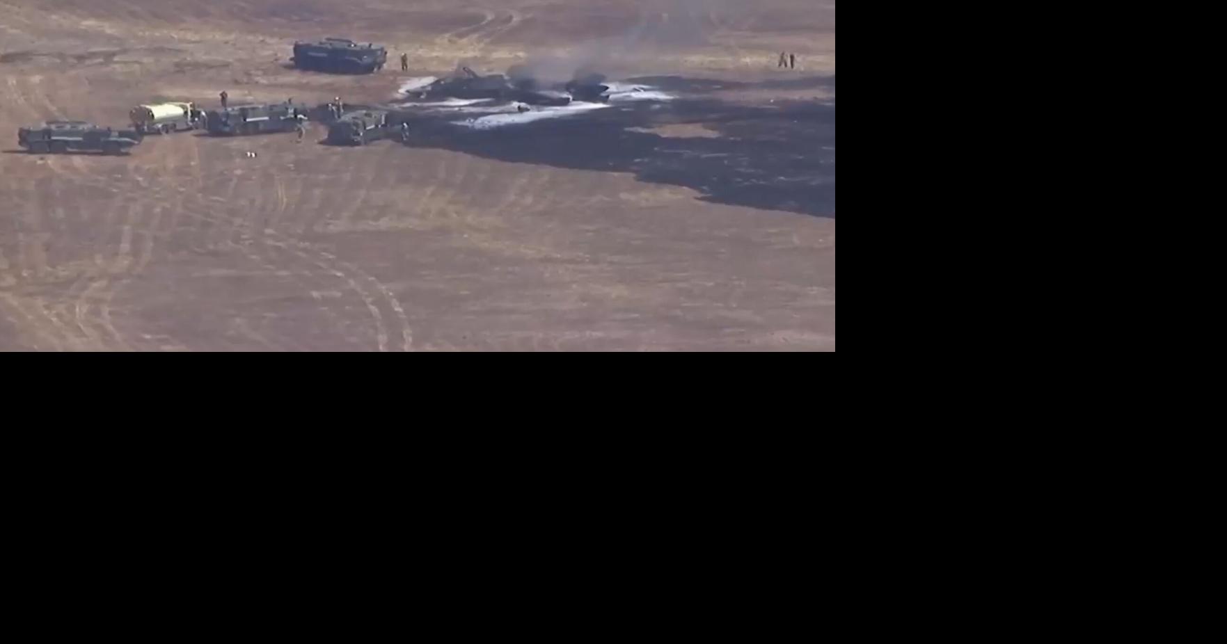 Marine Corps says F-35B stealth fighter crashed in California, pilot ejected safely