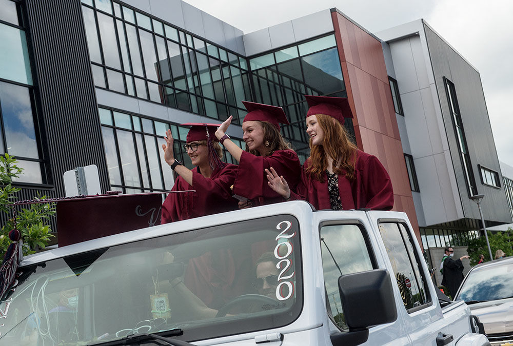 Joplin High Drive-Thru Graduation