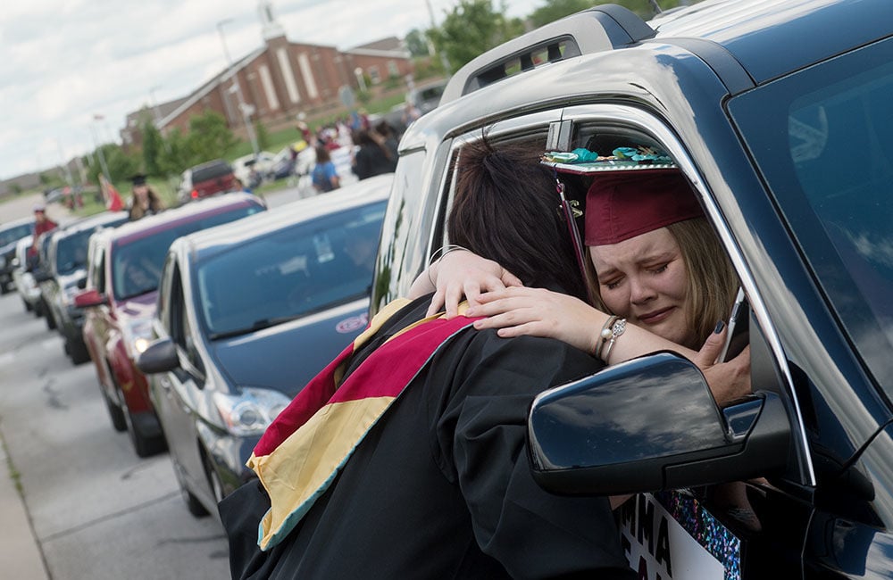 Joplin High Drive-Thru Graduation 2