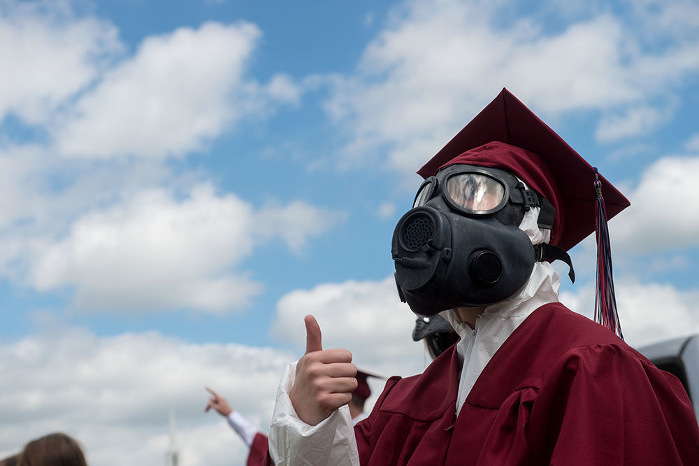 Joplin High Drive-Thru Graduation 4
