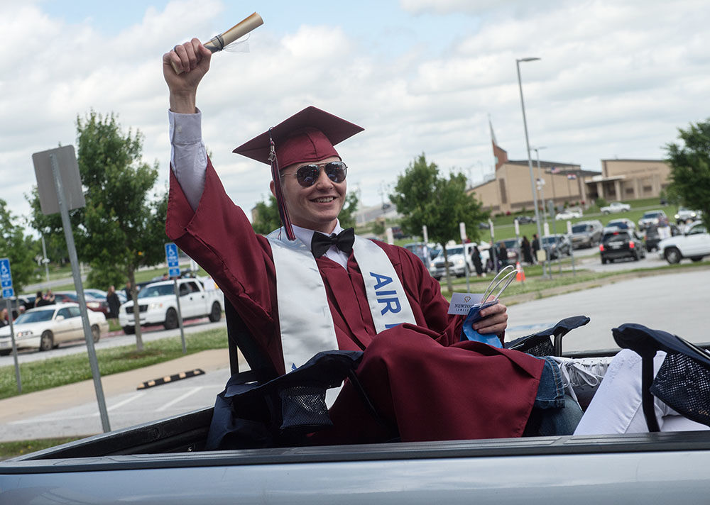 Joplin High Drive-Thru Graduation 6
