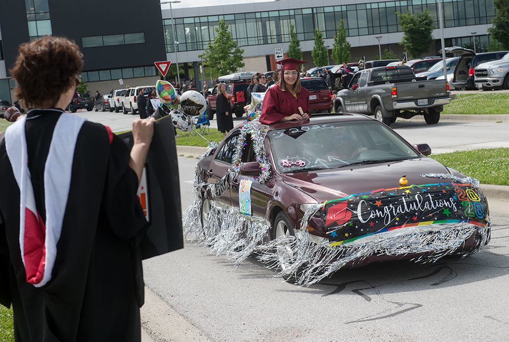 Joplin High Drive-Thru Graduation 10