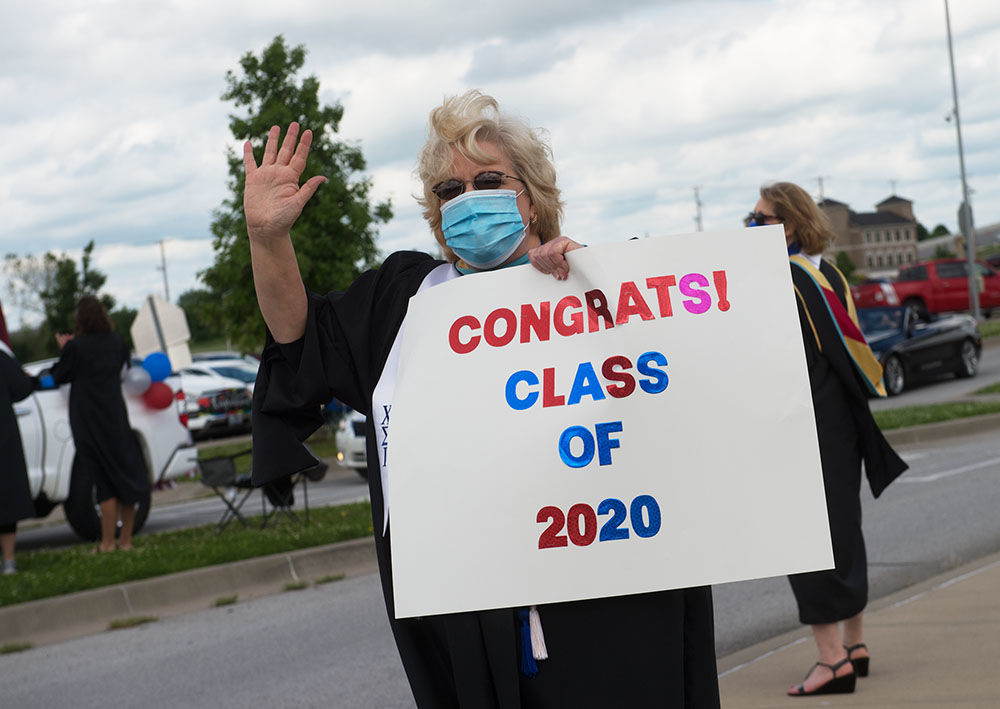 Joplin High Drive-Thru Graduation 12
