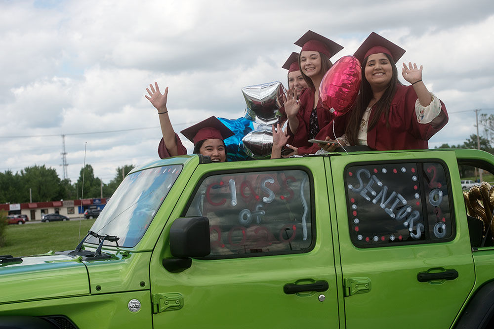 Joplin High Drive-Thru Graduation 14
