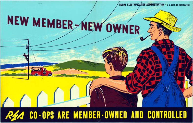 rural electrification administration poster