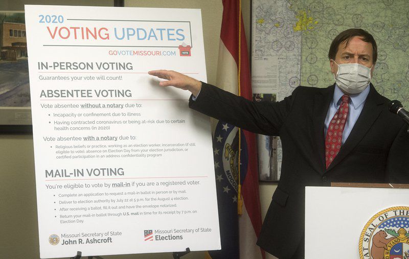 State Official Cites Added Means For Voting In Missouri Coronavirus Updates Joplinglobe Com
