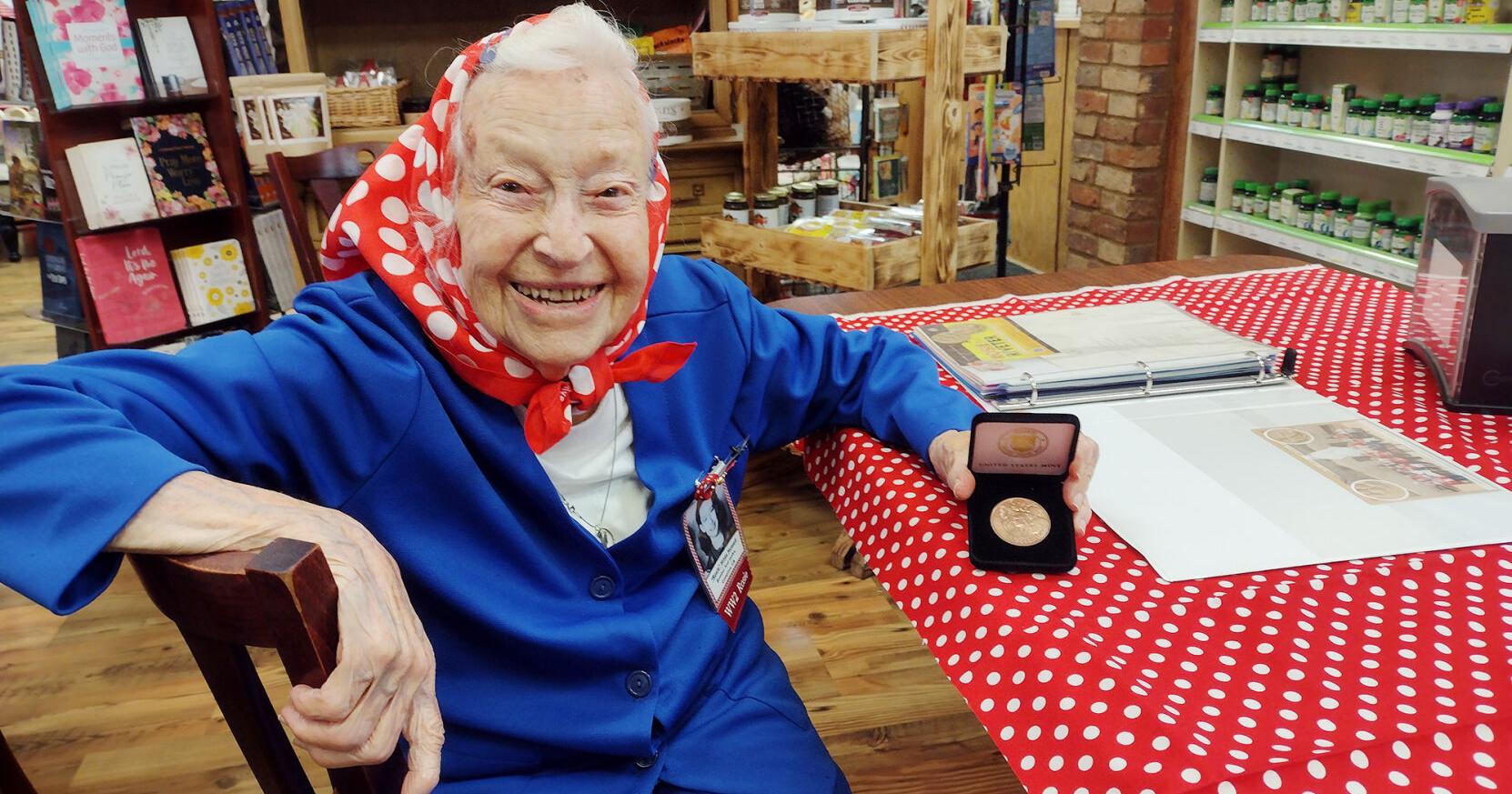 Local 'Rosie the Riveter' honored for WWII service - Vimarsana News
