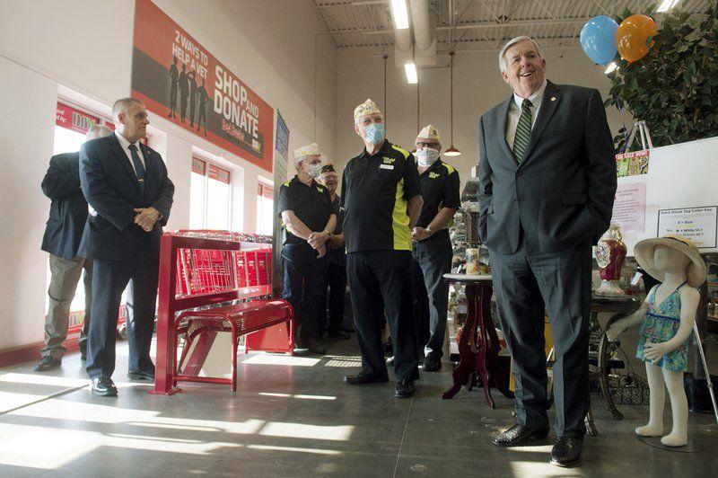 Missouri governor makes stop in Joplin as part of recovery plan tour Coronavirus updates