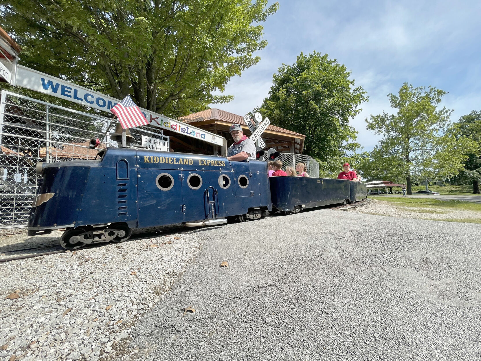 kiddieland extra train track