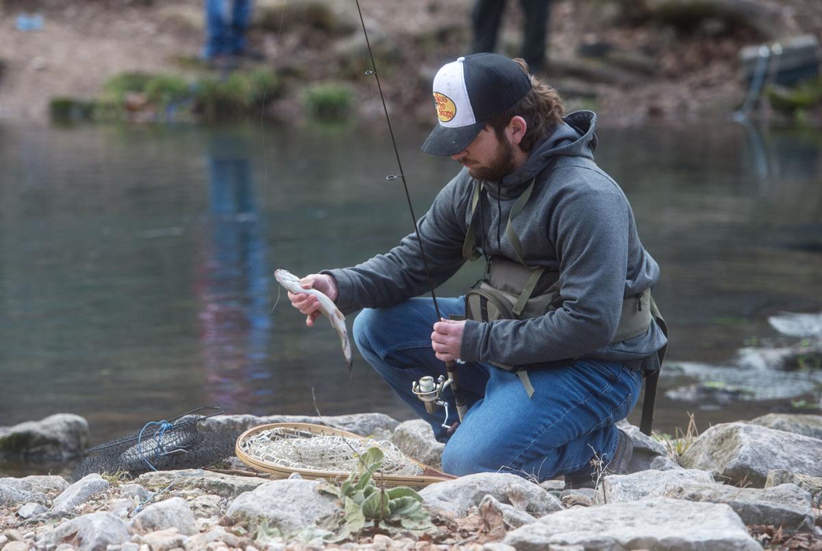 More Than 2 000 Anglers Turn Out For Opening Day At Roaring River Local News Joplinglobe Com