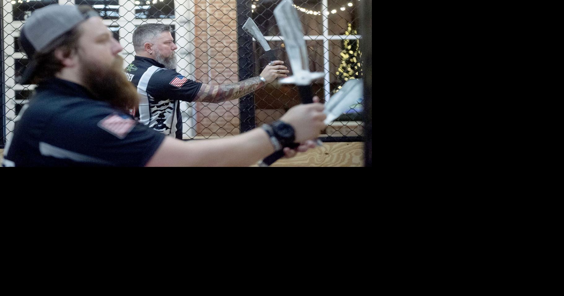 Area residents to compete for axe, knife throwing title Local News