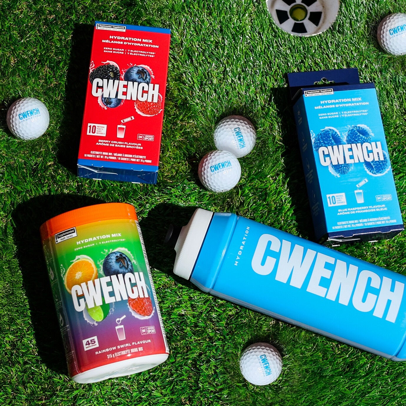 Cizzle Brands Announces Launch of CWENCH Hydration™ at Golf