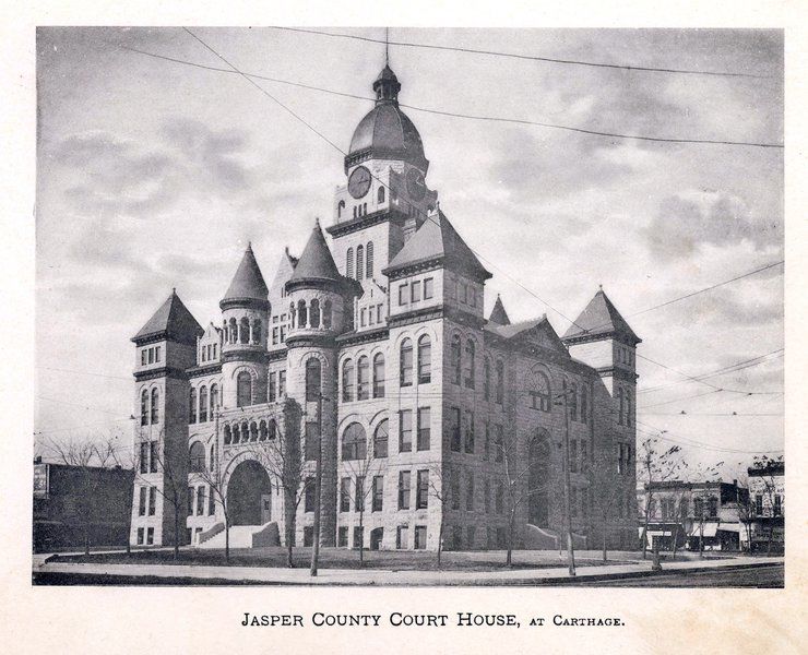 Bill Caldwell Historic Jasper County Buildings Reflected National