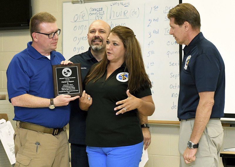 Carthage Police Department goes to Spanish class Local News