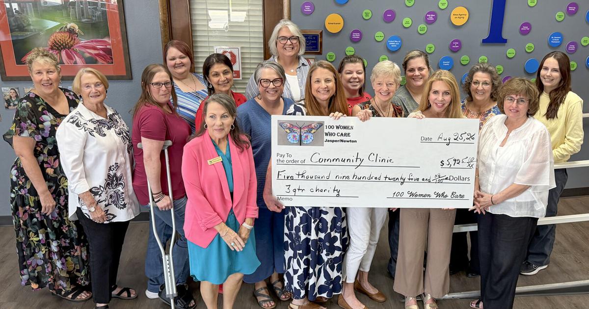 100 Women Who Care gives to Community Clinic of SWMO