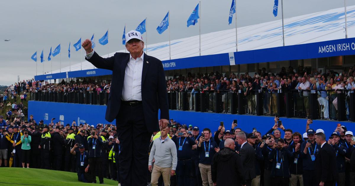 Trump says he's lifting a 10% tariff on Irish whiskey because 'everybody's been bugging me' about it