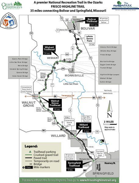 Springfield's Frisco Highline trail a journey into the past ...