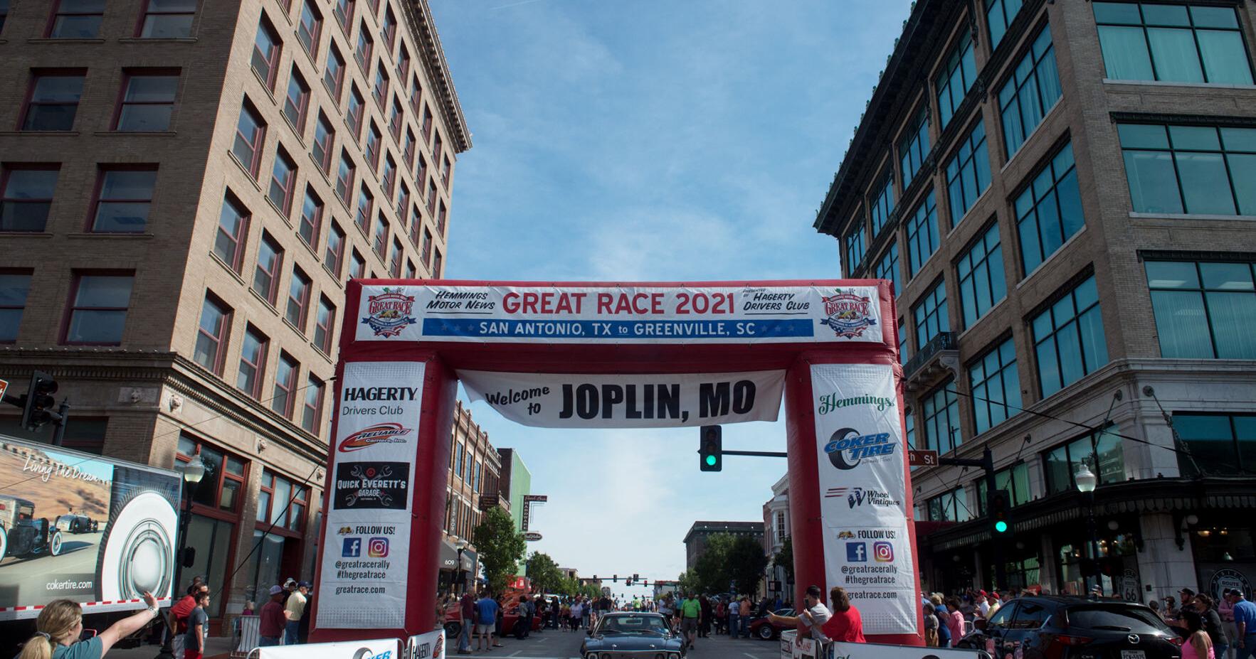 Joplin Main Street to close Wednesday for Great Race event - Vimarsana News