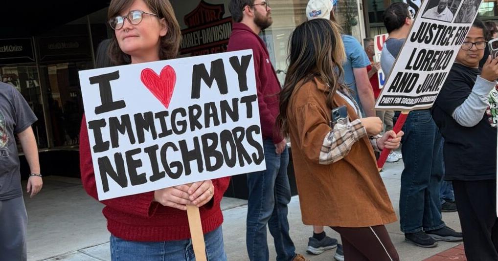 Two arrested during Monday night ICE protest