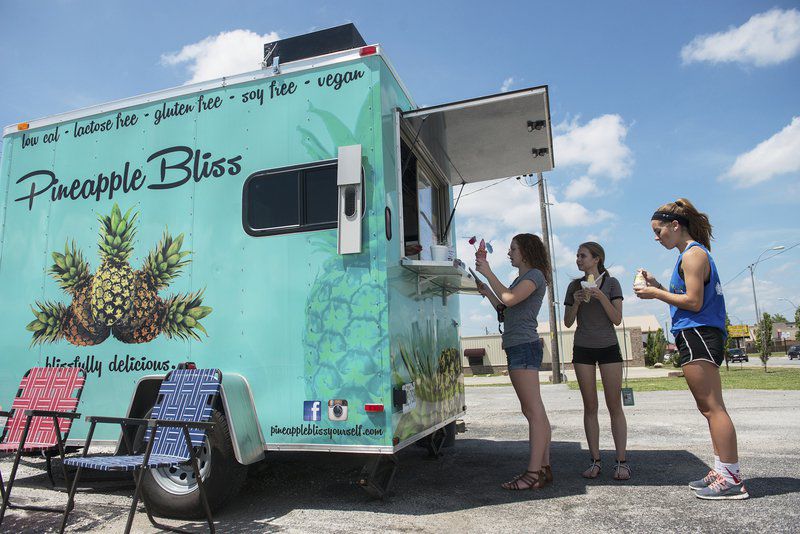 Sweet Dream Ice Cream Stand Presents Itself To Woman