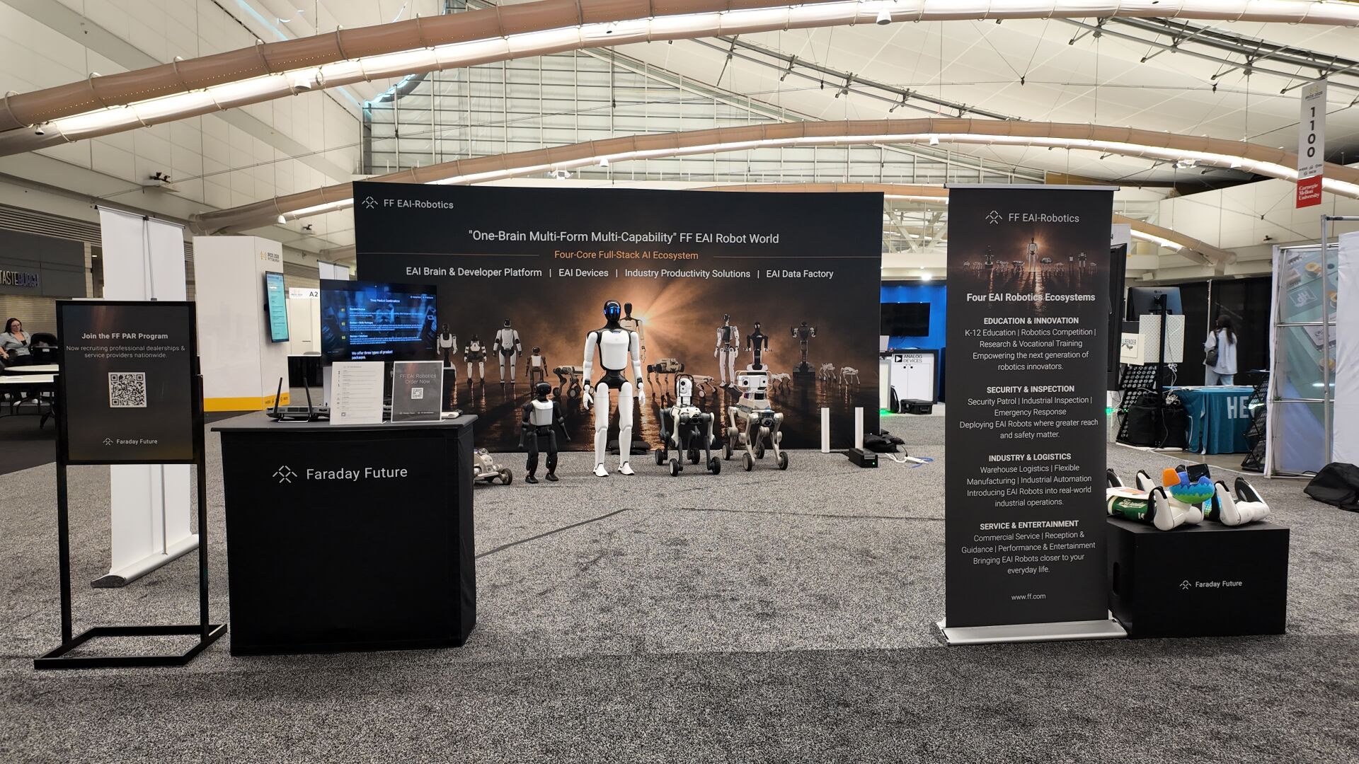 Faraday Future Showcases its EAI Robotics World 2.0 at IROS 2026