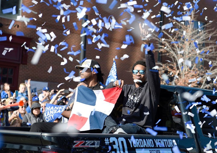 Kansas City Royals World Series parade held on Tuesday to celebrate team's  championship