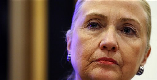 Hillary Clinton treated for blood clot in her head