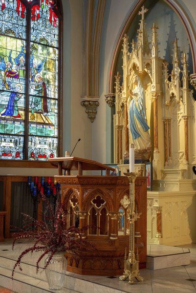 St. Peter the Apostle Catholic church offers grandeur ...